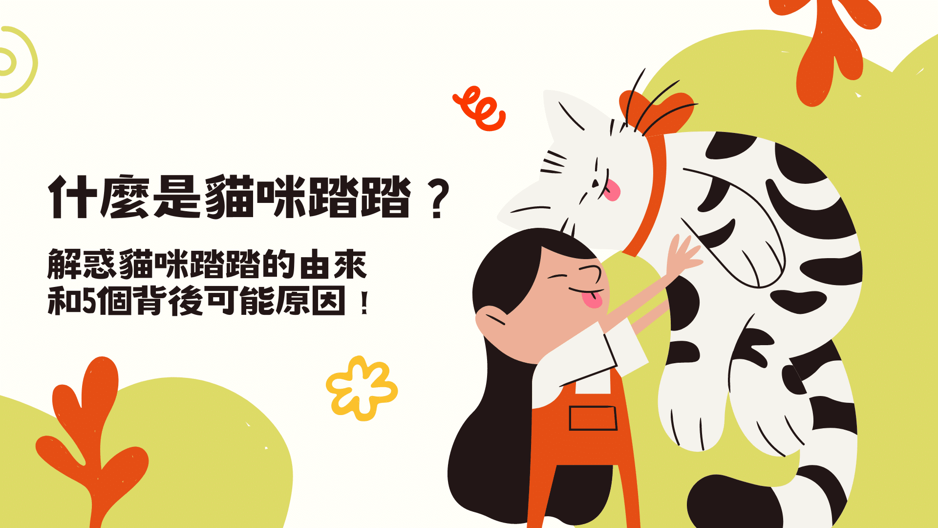 貓咪踏踏原因解析｜為什麼貓咪愛踩踏？5大原因大公開